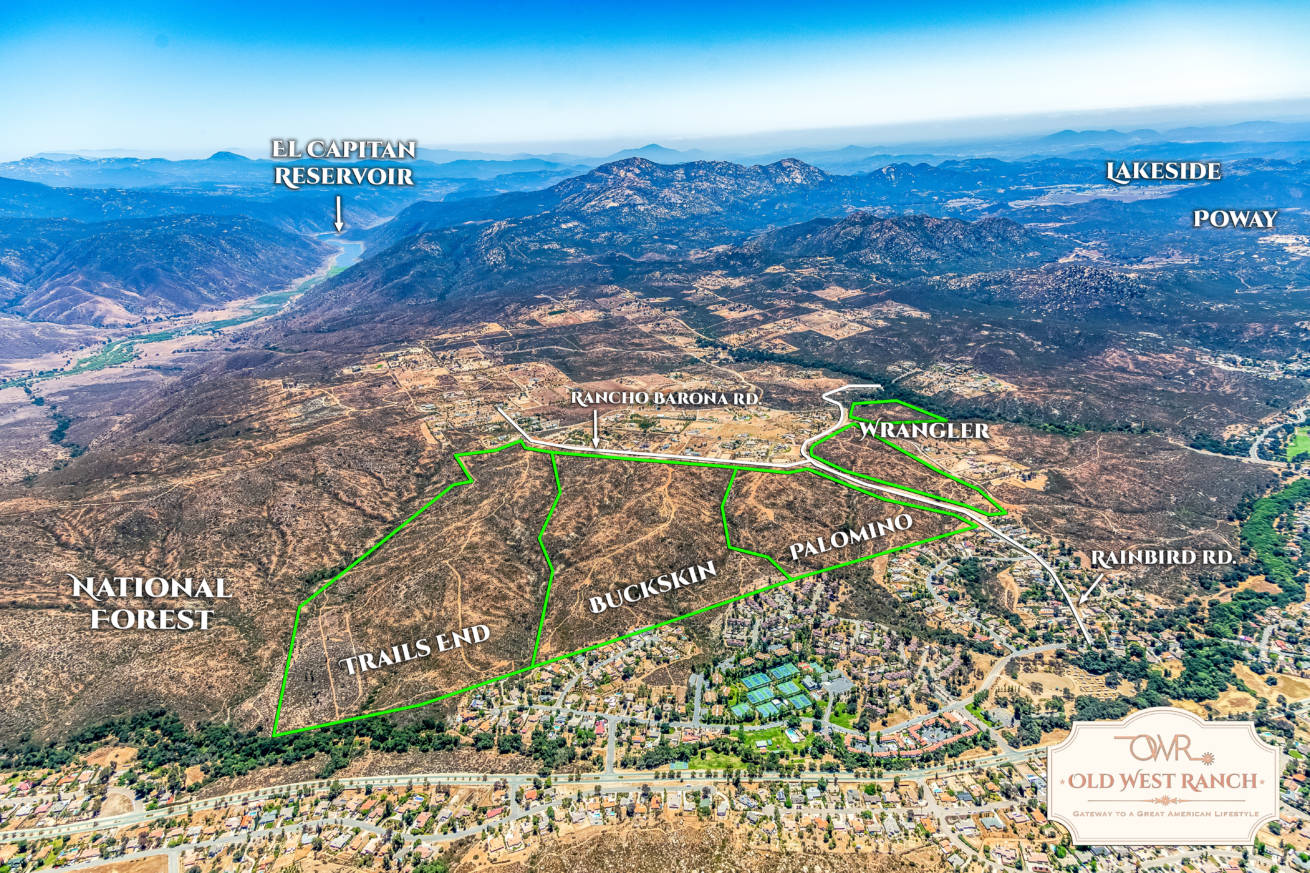 Old West Ranch - Land for sale - San Diego California
